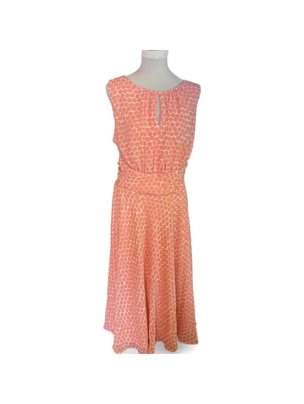 Karin Stevens vintage polka dot maxi dress Size 18 - Picture 3 of 6